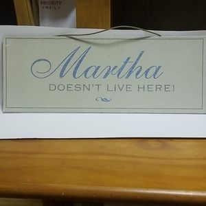 Metal Decorative Sign